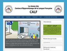 Tablet Screenshot of calf-tchad.org